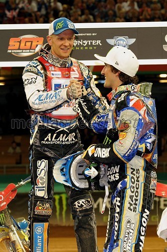 Krzysztof Kasprzak (Poljska) in Chris Holder (Avstralija)