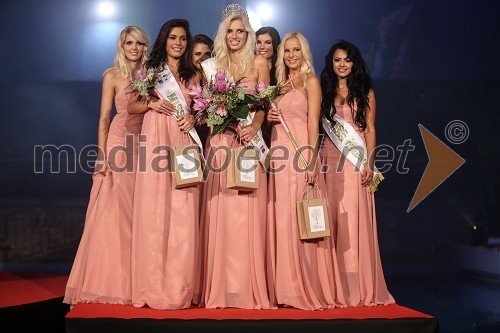 Anjeza Barbatovci, Miss Earth Slovenija 2012 in finalistke Miss Earth Slovenija 2012