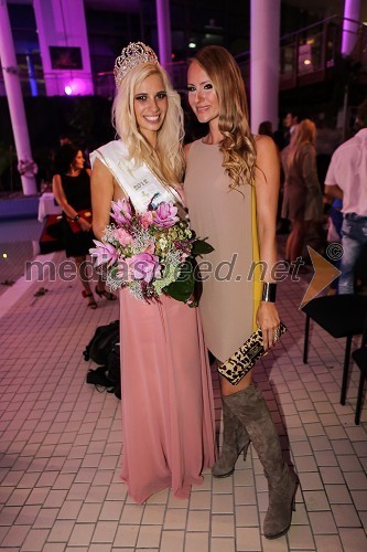 Anjeza Barbatovci, Miss Earth Slovenija 2012, Jerneja Podbevšek Zhembrovskyy, voditeljica prireditve