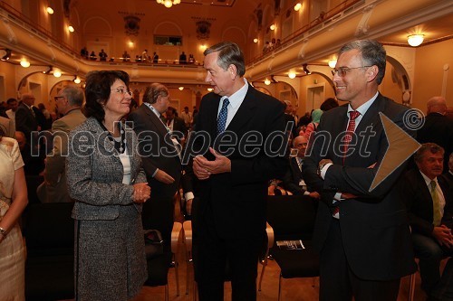 ..., dr. Danilo Türk, predsednik Republike Slovenije, mag. Črtomir Remec, predsednik Inženirske zbornice Slovenije