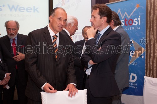 Investors week 2012, Slavnostni sprejem in večerja