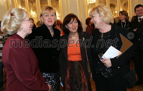 Katja Dougan, Edita Toplak, Magdalena Tovornik in Manja Pašek