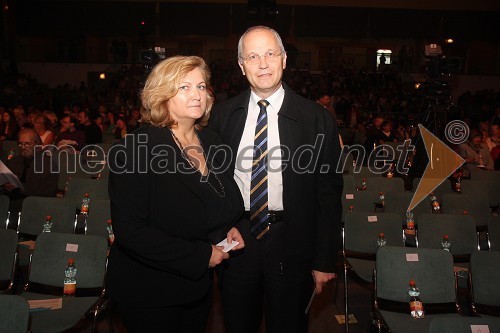 Ana Sovič in soprog Boris Sovič, nekdanji mariborski župan