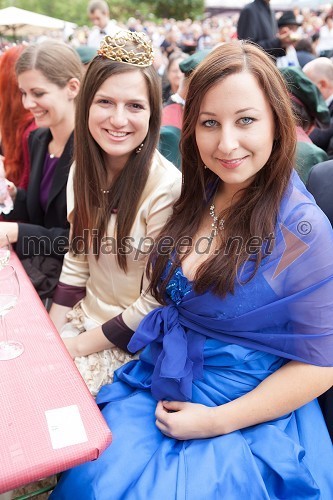 Martina Baškovič, Vinska kraljica Slovenije 2012,  	Natalija Hočevar, Miss Panonike Harmonike