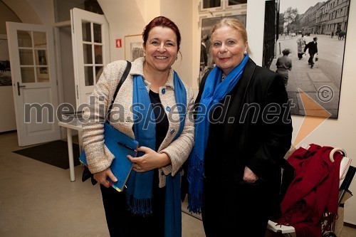 Karin Hojker, Avstrijska ambasada in dr. Christa Sauer, direktorica Avstrijskega kulturnega foruma Ljubljana

