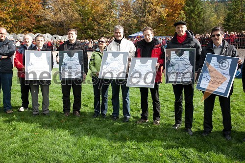 Mag. Andrej Vihtelič, mag. Drago Balent, Andreja Zver, dr. Milan Zver, dr. Žiga Turk, minister za izobraževanje, znanost, kulturo in šport, dr. Igor Lukšič, nekdanji minister za šolstvo in šport, Marko Rajšter