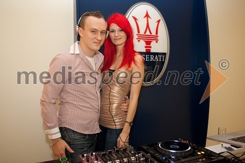 Marko Zupan, DJ Zupy in Monika Sermek Marčec