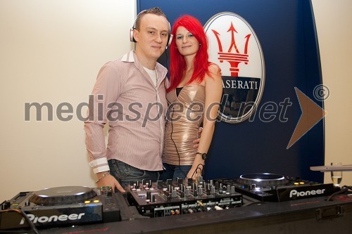 Marko Zupan, DJ Zupy in Monika Sermek Marčec