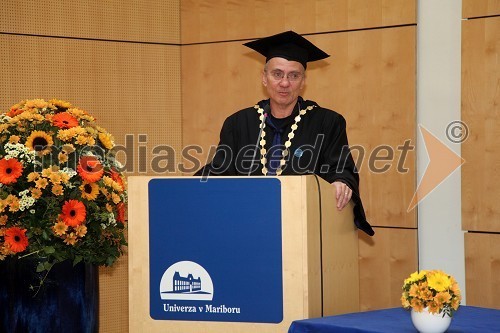 Prof. dr. Danijel Rebolj, rektor Univerze v Mariboru