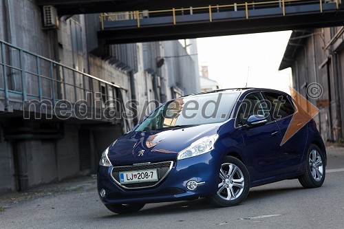 Peugeot 208 e-HDI, mediaspeed test
