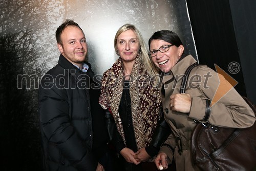 Danijel Rukelj, Simona Tripkovič, muzejska svetovalka in Alenka Domjan