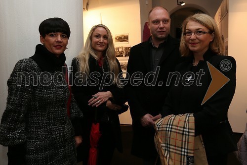 mag. Tanja Roženbergar Šega, direktorica Muzeja novejše zgodovine Celje, Maja Čepin Čander, Mitja Čander, programski direktor javnega zavoda EPK Maribor 2012 in Mirjana Koren, direktorica Pokrajinskega muzeja Maribor