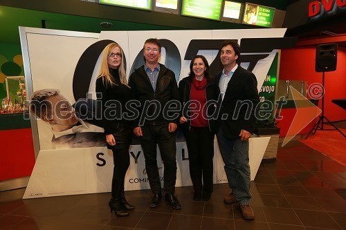 Katarina Ropoša, Jurij Javoršek, Martina Trampuž in Mitja Trampuž