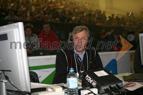 Slavko Cvitkovič, športni reporter HRT 2