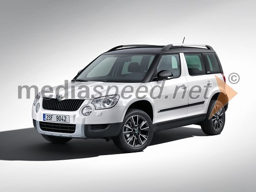 Škoda Yeti prihaja kot Adventure,  Laurin & Klement ter z 1.4 TSI in DSG