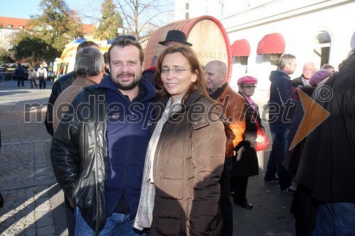 Andrej Borko, pomočnik direktorja Narodnega doma in Dr. Suzana Žilič Fišer, generalna direktorica zavoda Maribor 2012 - Evropska prestolnica kulture