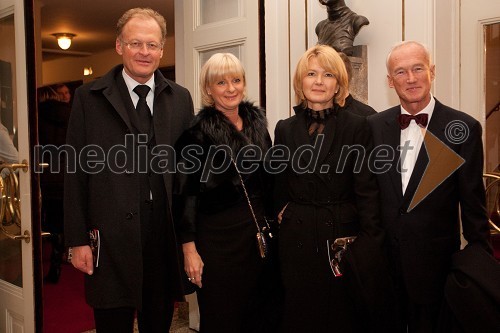 Janez Škrabec, direktor podjetja Riko d.o.o., Sonja Poljanšek - Škrabec, lastnica Welness centra Sunny, Nevenka Črešnar Pergar, lastnica in direktorica podjetja NP Consulting in  	Janez Pergar