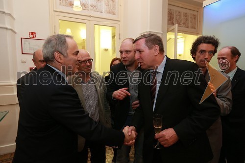 Garry Kasparov in Jožef Jerovšek, poslanec