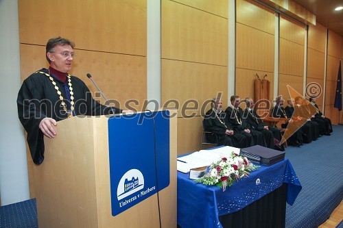 Prof. dr. Danijel Rebolj, rektor Univerze v Mariboru