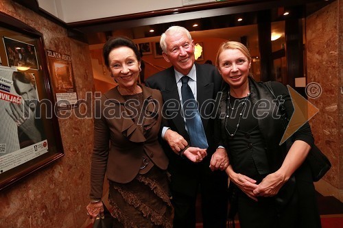 	Božena in Lojze Gorenc ter Vesna Reichman, igralka