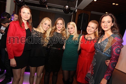 Suzana Bračič, Maša Gulič, Mateja Zidarič, Nina Golob Žvajker, Nika Polanec, Sara Nikolič