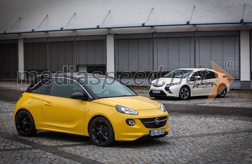 Opel Adam in Opel Ampera