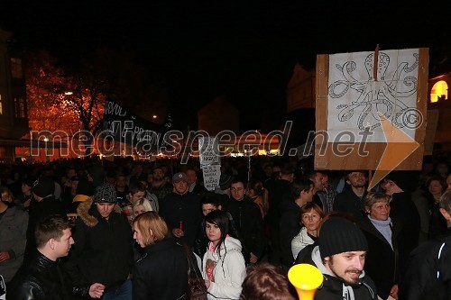 2. Mariborska vstaja Gotof je na Trgu Svobode in policijsko posredovanje v Mariboru