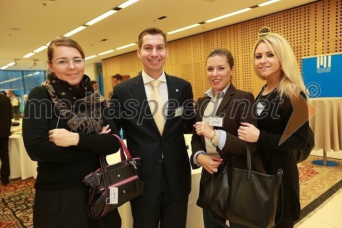 Pavlina Muller, Mark Boris Andrijanič, vodja Mreže idej, Eva Kavčič, Personal Concierge, Petra Adamič