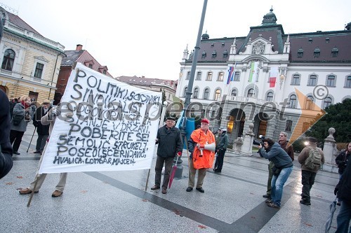 Protesti v Ljubljani