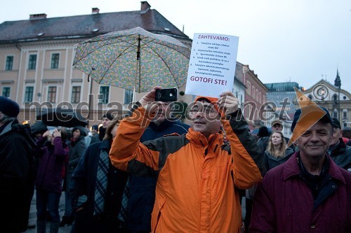 Protesti v Ljubljani