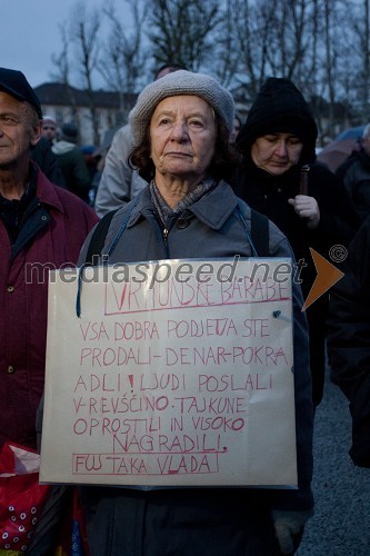 Protesti v Ljubljani