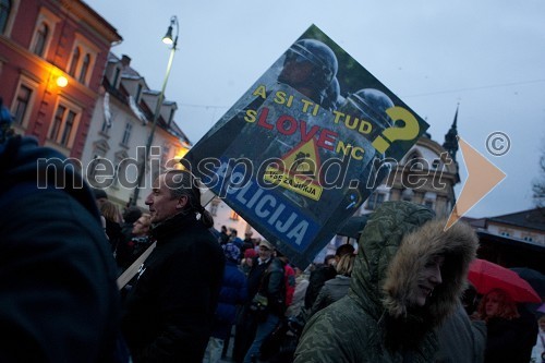 Protesti v Ljubljani