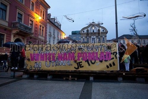 Protesti v Ljubljani