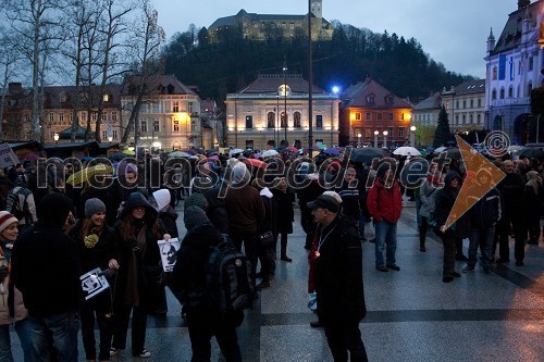 Protesti v Ljubljani