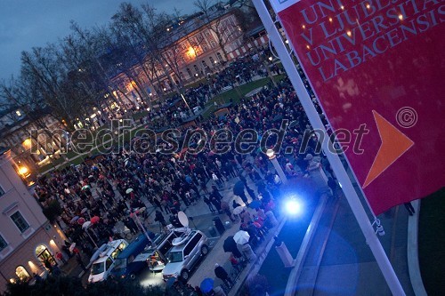 Protesti v Ljubljani