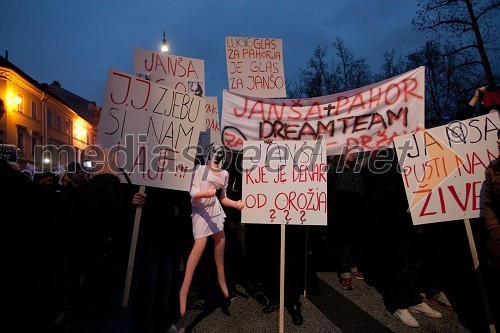 Protesti v Ljubljani