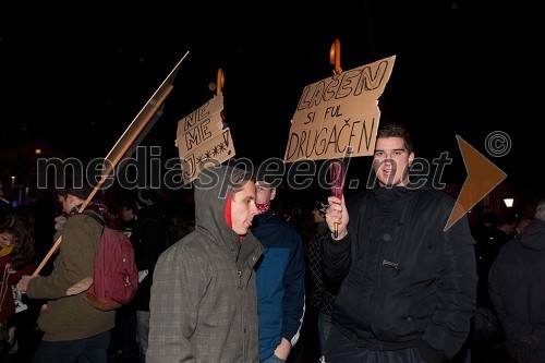 Protesti v Ljubljani