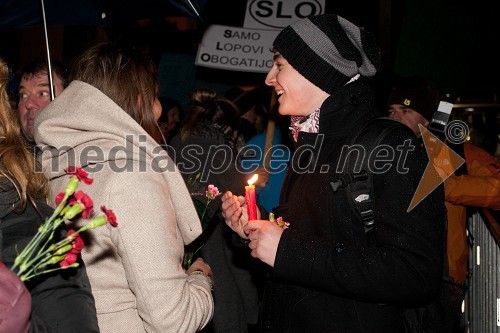 Protesti v Ljubljani