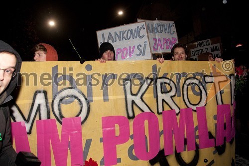 Protesti v Ljubljani