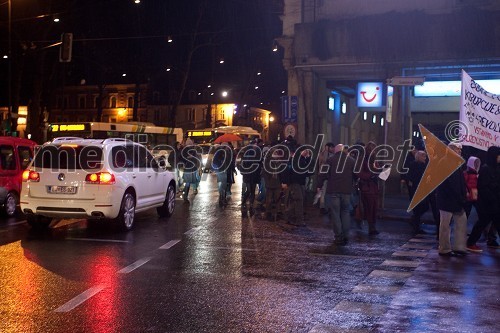 Protesti v Ljubljani