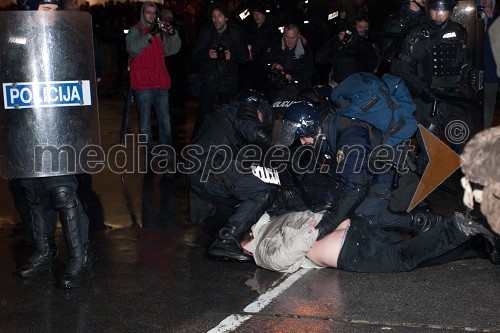 Protesti v Ljubljani