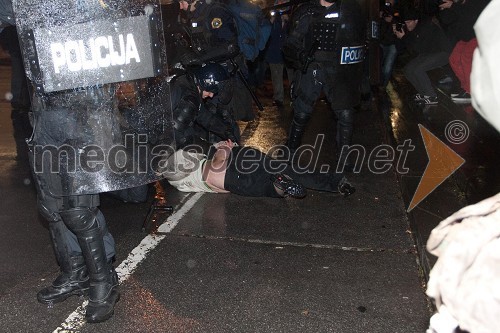 Protesti v Ljubljani