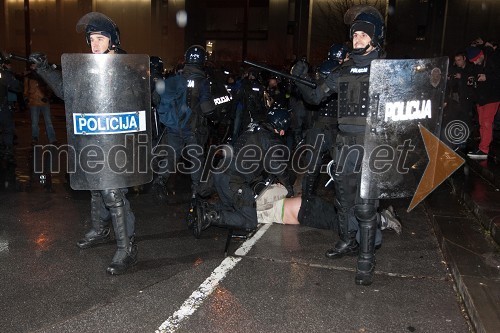 Protesti v Ljubljani