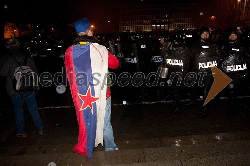 Protesti v Ljubljani