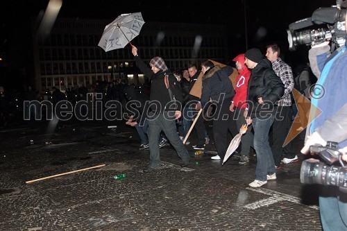 Protesti v Ljubljani