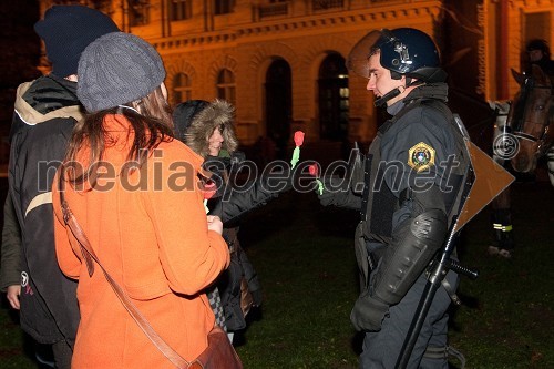 Protesti v Ljubljani