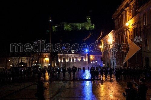 Protesti v Ljubljani