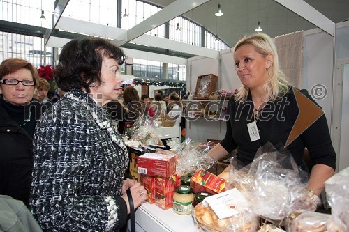 Barbara Miklič Türk, soproga predsednika Republike Slovenije ; Mojca Seliškar Toš, vodja kabineta predsednika RS