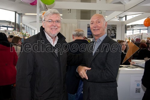 Peter Ilgo, častni konzul Peruja v Sloveniji; Ivan Rudolf, častni konzul R.J. Koreje