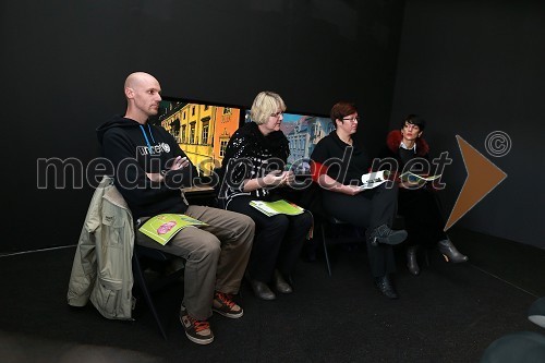 Sebastjan Weber, kustos v Muzeju novejše zgodovine Celje, dr. Marija Počivavšek, vodja oddelka za muzejsko gradivo v Muzeju novejše zgodovine Celje, dr. Aleksandra Berberih Slana, direktorica Muzeja narodne osvoboditve Maribor, mag. Tanja Roženbergar Šega, direktorica Muzeja novejše zgodovine Celje 	